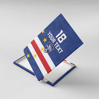 Cape Verde Football Custom Canvas Wall Art Go Champion Sporty Style - Wonder Print Shop