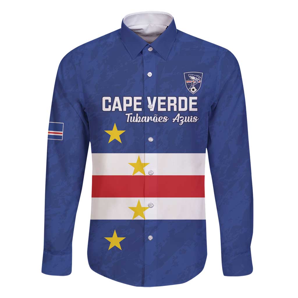 Cape Verde Football Custom Family Matching Off Shoulder Maxi Dress and Hawaiian Shirt Go Champion Sporty Style - Wonder Print Shop