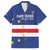 Cape Verde Football Custom Family Matching Short Sleeve Bodycon Dress and Hawaiian Shirt Go Champion Sporty Style - Wonder Print Shop