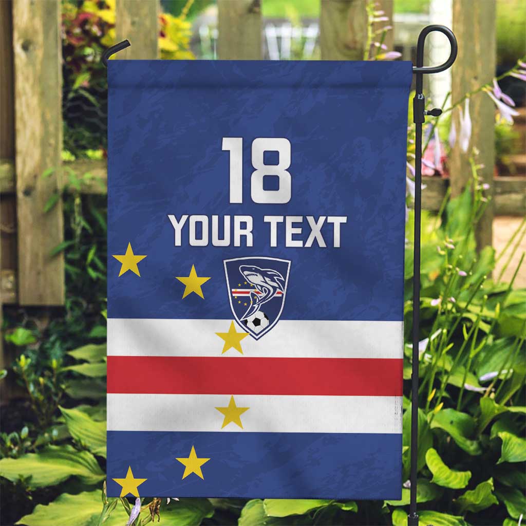 Cape Verde Football Custom Garden Flag Go Champion Sporty Style - Wonder Print Shop