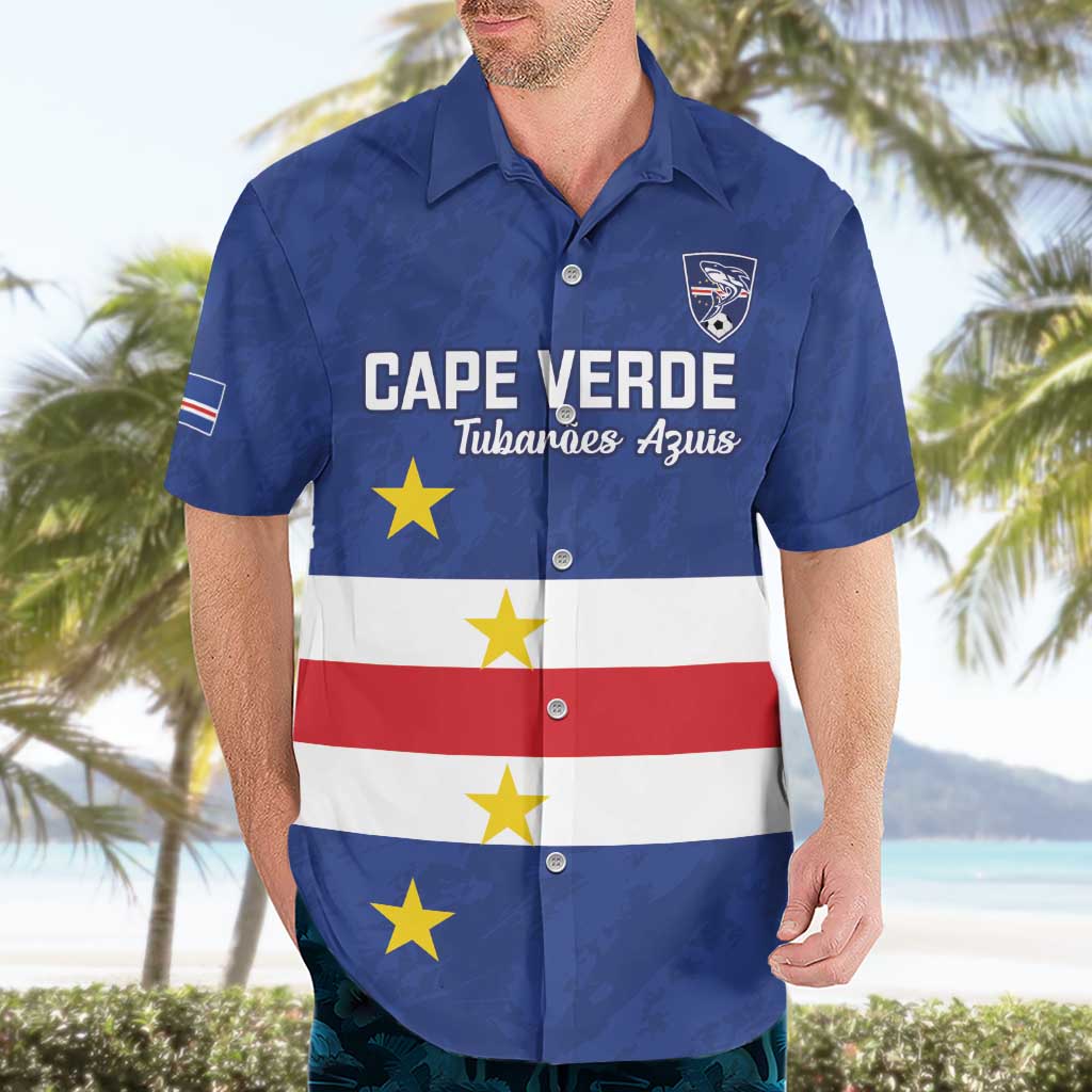 Cape Verde Football Custom Hawaiian Shirt Go Champion Sporty Style - Wonder Print Shop