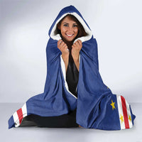 Cape Verde Football Custom Hooded Blanket Go Champion Sporty Style - Wonder Print Shop