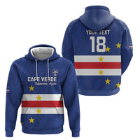 Cape Verde Football Custom Hoodie Go Champion Sporty Style - Wonder Print Shop