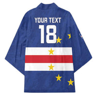 Cape Verde Football Custom Kimono Go Champion Sporty Style - Wonder Print Shop