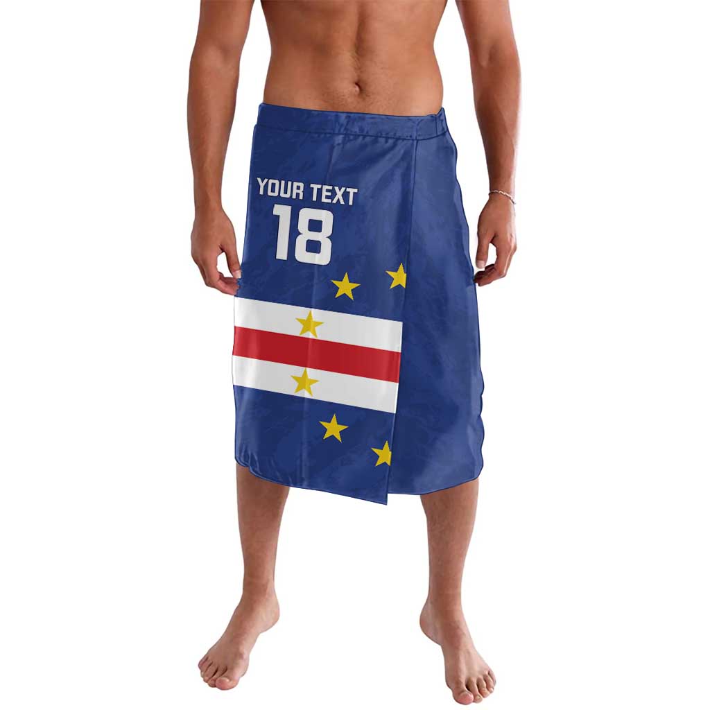 Cape Verde Football Custom Lavalava Go Champion Sporty Style - Wonder Print Shop