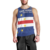 Cape Verde Football Custom Men Tank Top Go Champion Sporty Style - Wonder Print Shop