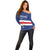 Cape Verde Football Custom Off Shoulder Sweater Go Champion Sporty Style - Wonder Print Shop
