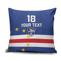 Cape Verde Football Custom Pillow Cover Go Champion Sporty Style - Wonder Print Shop