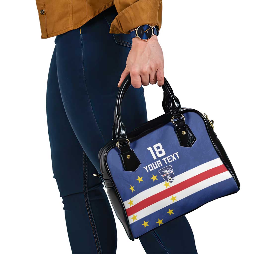 Cape Verde Football Custom Shoulder Handbag Go Champion Sporty Style - Wonder Print Shop
