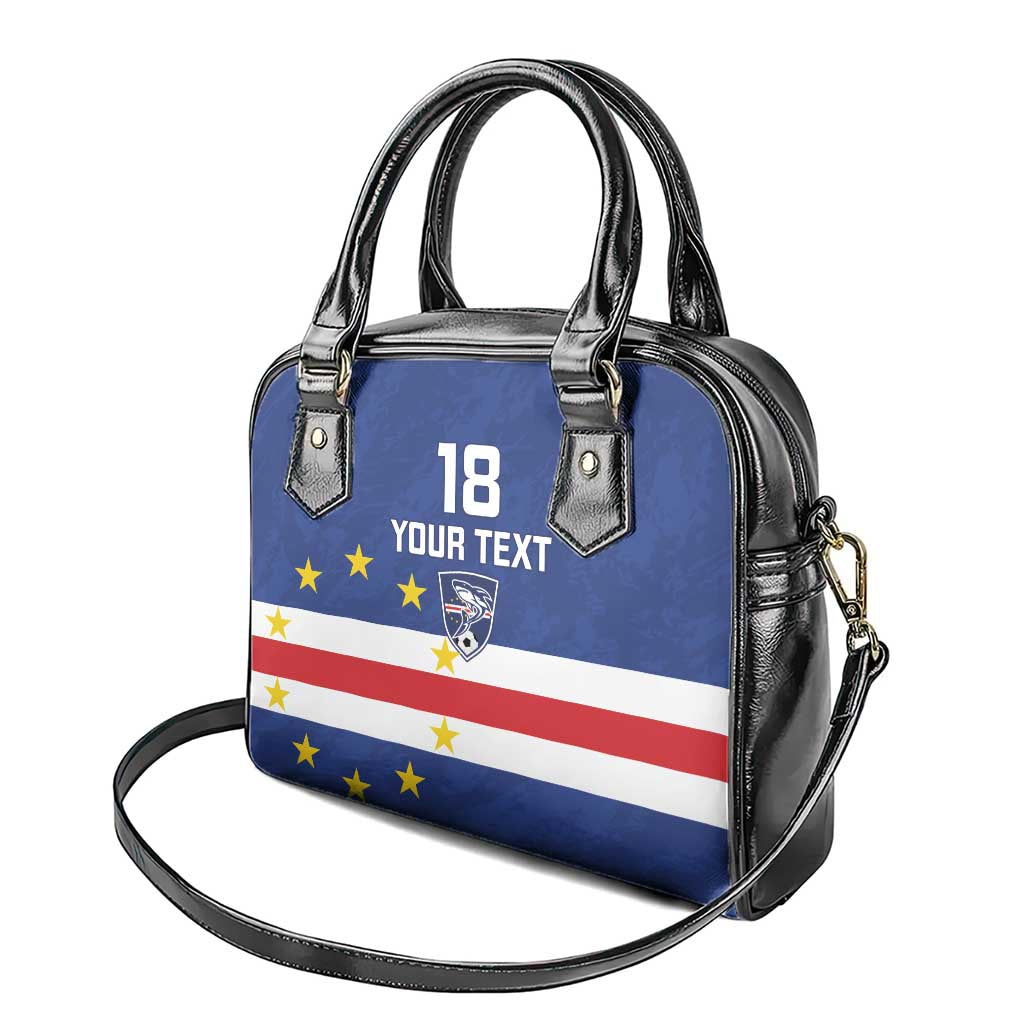 Cape Verde Football Custom Shoulder Handbag Go Champion Sporty Style - Wonder Print Shop