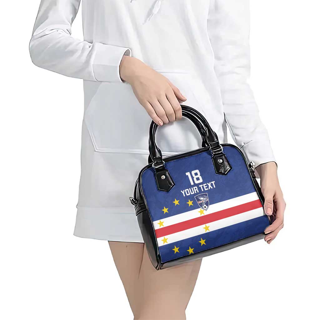 Cape Verde Football Custom Shoulder Handbag Go Champion Sporty Style - Wonder Print Shop