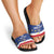 Cape Verde Football Custom Slide Sandals Go Champion Sporty Style - Wonder Print Shop