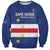 Cape Verde Football Custom Sweatshirt Go Champion Sporty Style - Wonder Print Shop