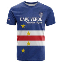 Cape Verde Football Custom T Shirt Go Champion Sporty Style - Wonder Print Shop