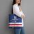 Cape Verde Football Custom Tote Bag Go Champion Sporty Style - Wonder Print Shop