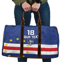 Cape Verde Football Custom Travel Bag Go Champion Sporty Style - Wonder Print Shop