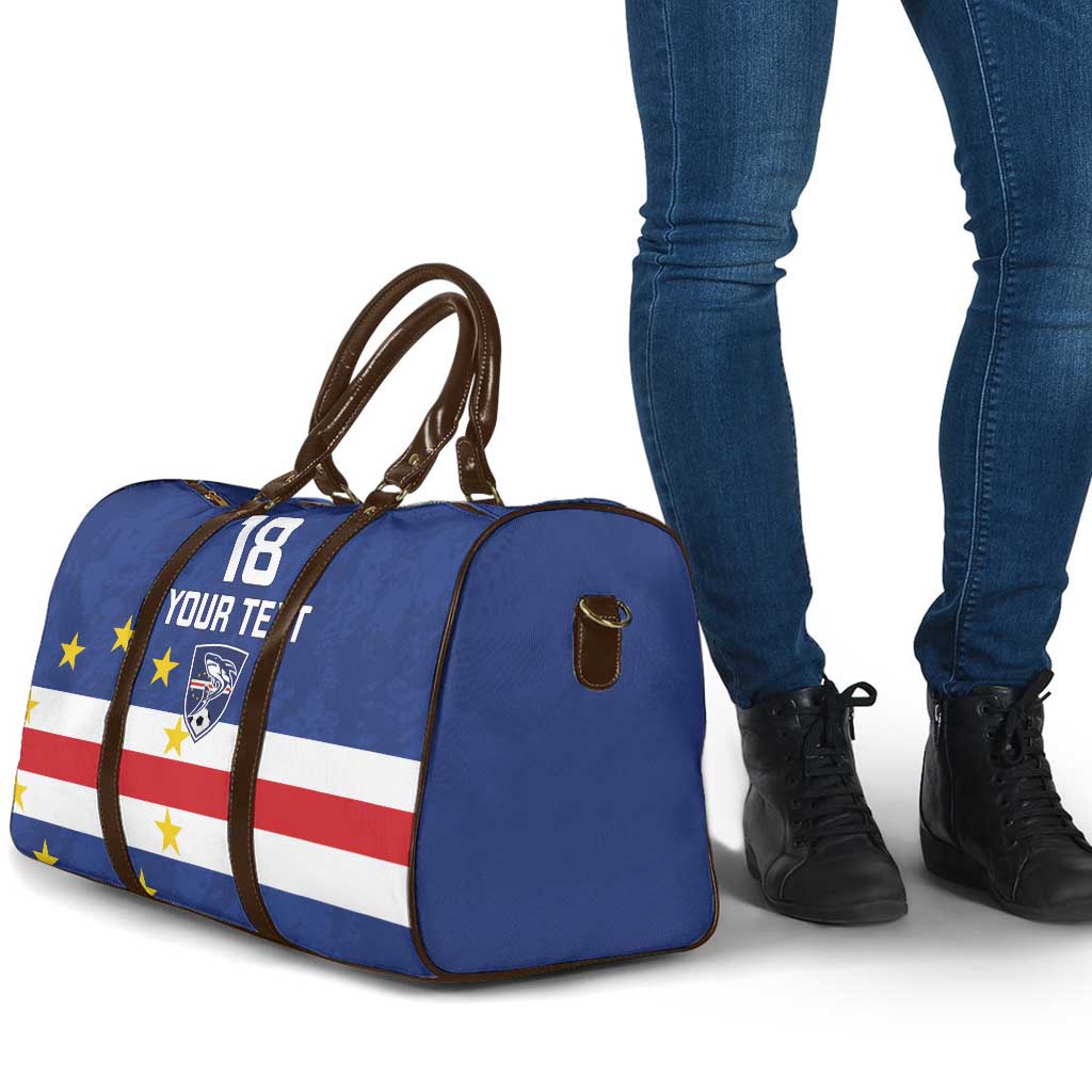 Cape Verde Football Custom Travel Bag Go Champion Sporty Style - Wonder Print Shop