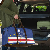 Cape Verde Football Custom Travel Bag Go Champion Sporty Style - Wonder Print Shop