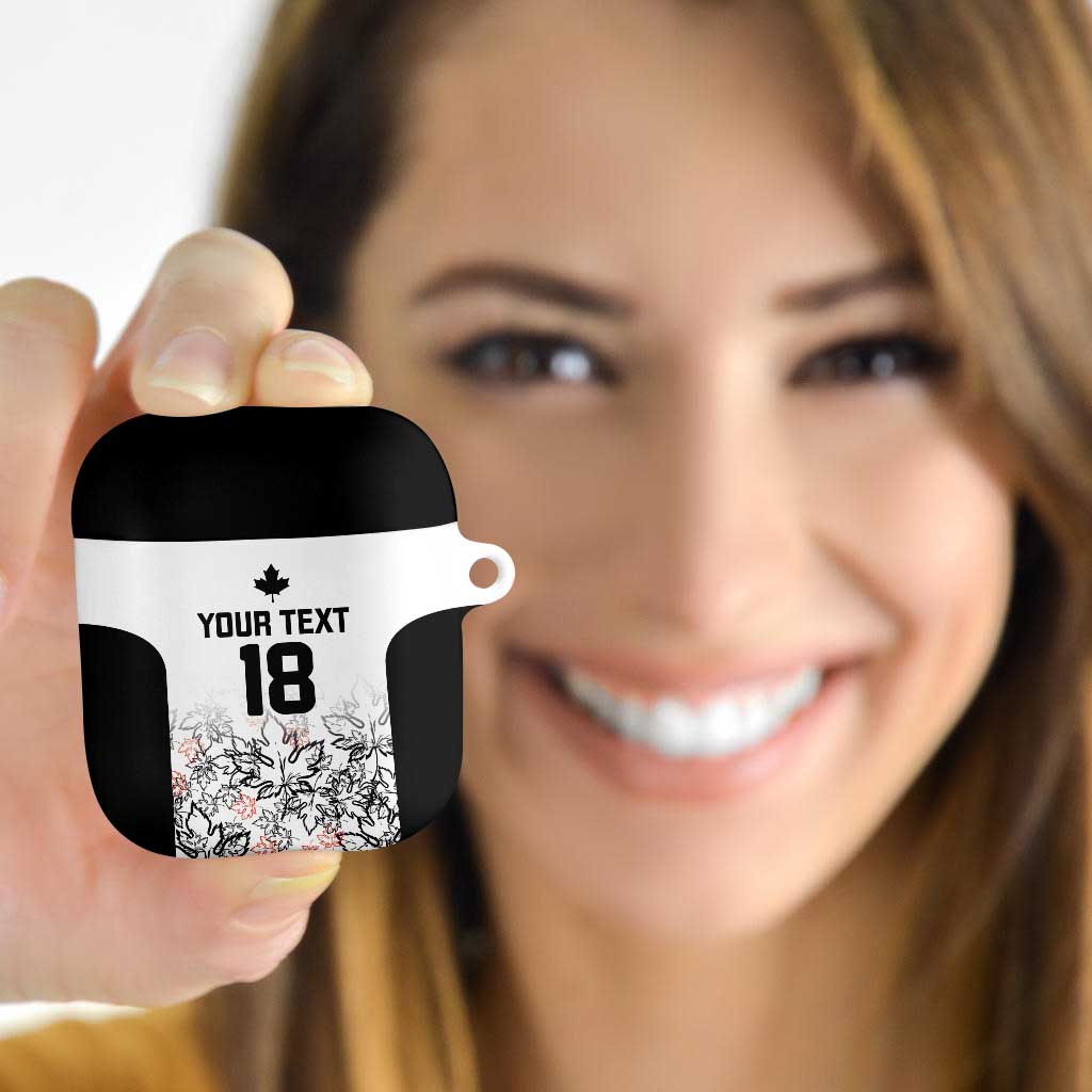 Canada Rugby Custom AirPods Case Maple Leafs Go Champion - Wonder Print Shop