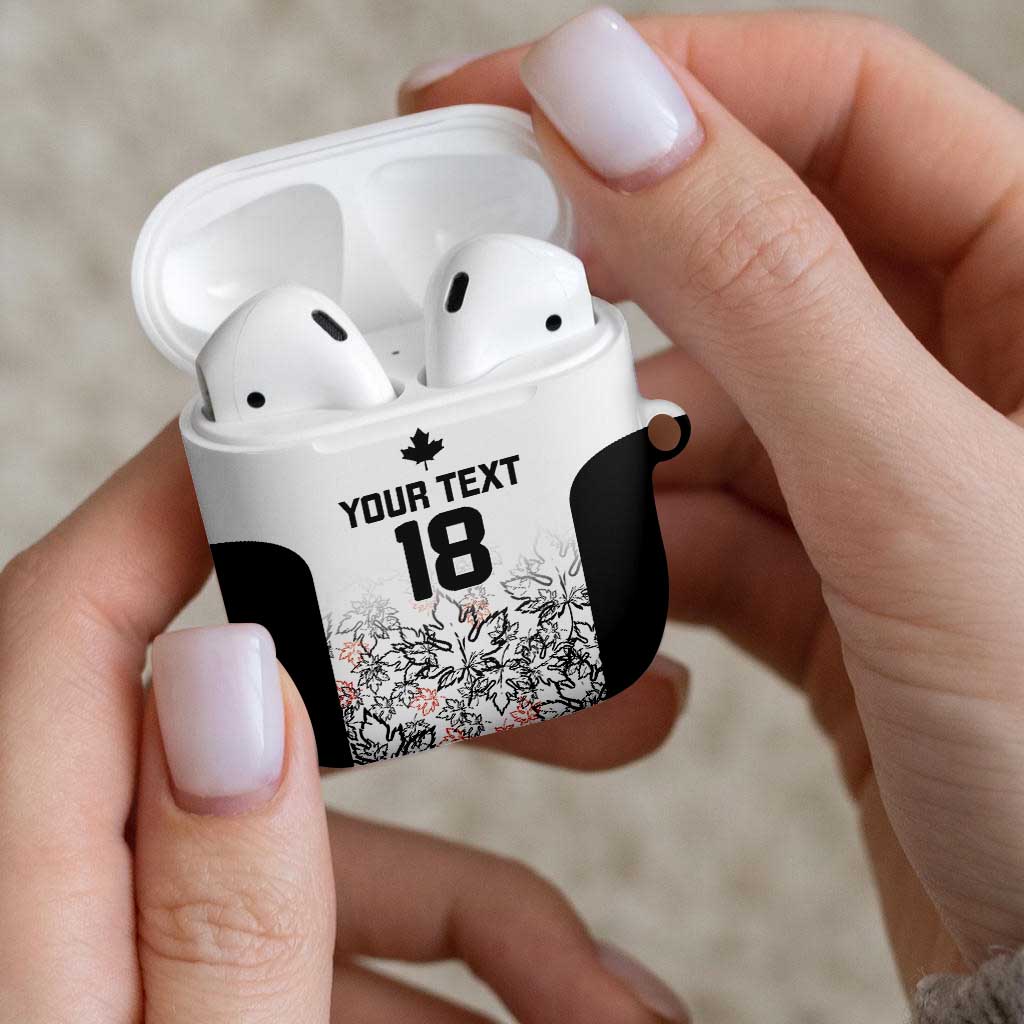 Canada Rugby Custom AirPods Case Maple Leafs Go Champion - Wonder Print Shop