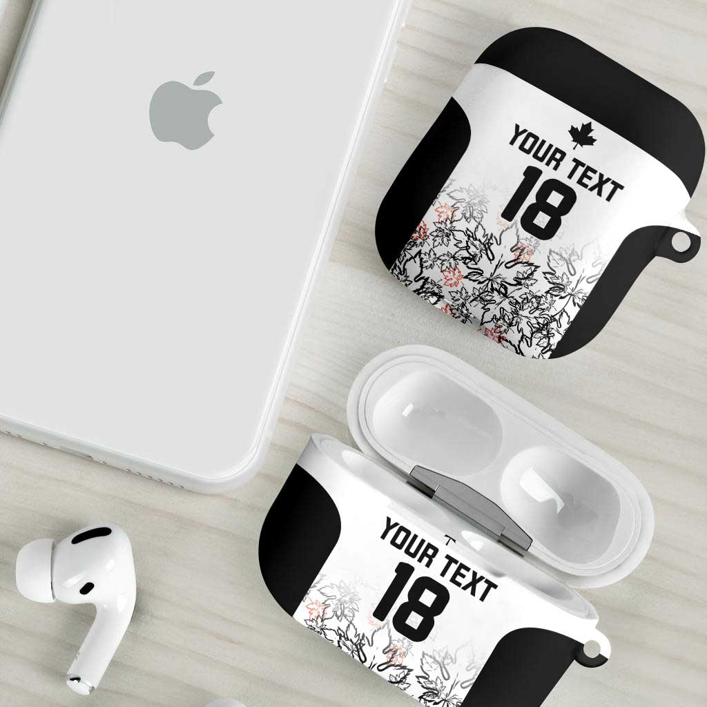 Canada Rugby Custom AirPods Case Maple Leafs Go Champion - Wonder Print Shop