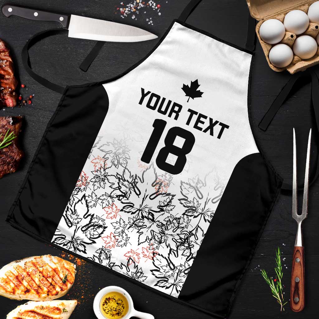 Canada Rugby Custom Apron Maple Leafs Go Champion - Wonder Print Shop