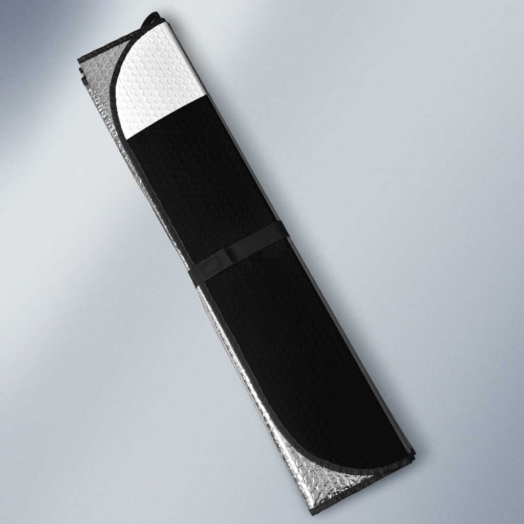 Canada Rugby Custom Auto Sun Shade Maple Leafs Go Champion - Wonder Print Shop