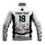 Canada Rugby Custom Baseball Jacket Maple Leafs Go Champion - Wonder Print Shop