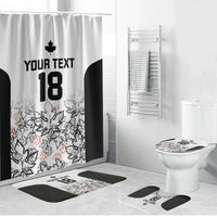 Canada Rugby Custom Bathroom Set Maple Leafs Go Champion - Wonder Print Shop