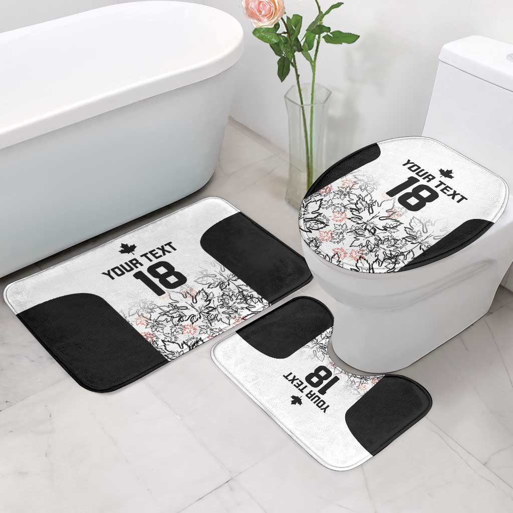 Canada Rugby Custom Bathroom Set Maple Leafs Go Champion - Wonder Print Shop