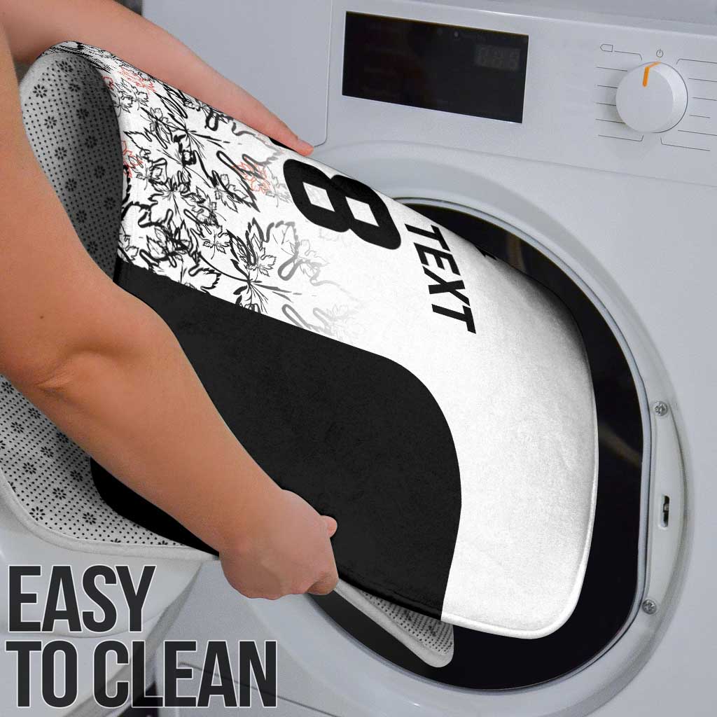 Canada Rugby Custom Bathroom Set Maple Leafs Go Champion - Wonder Print Shop