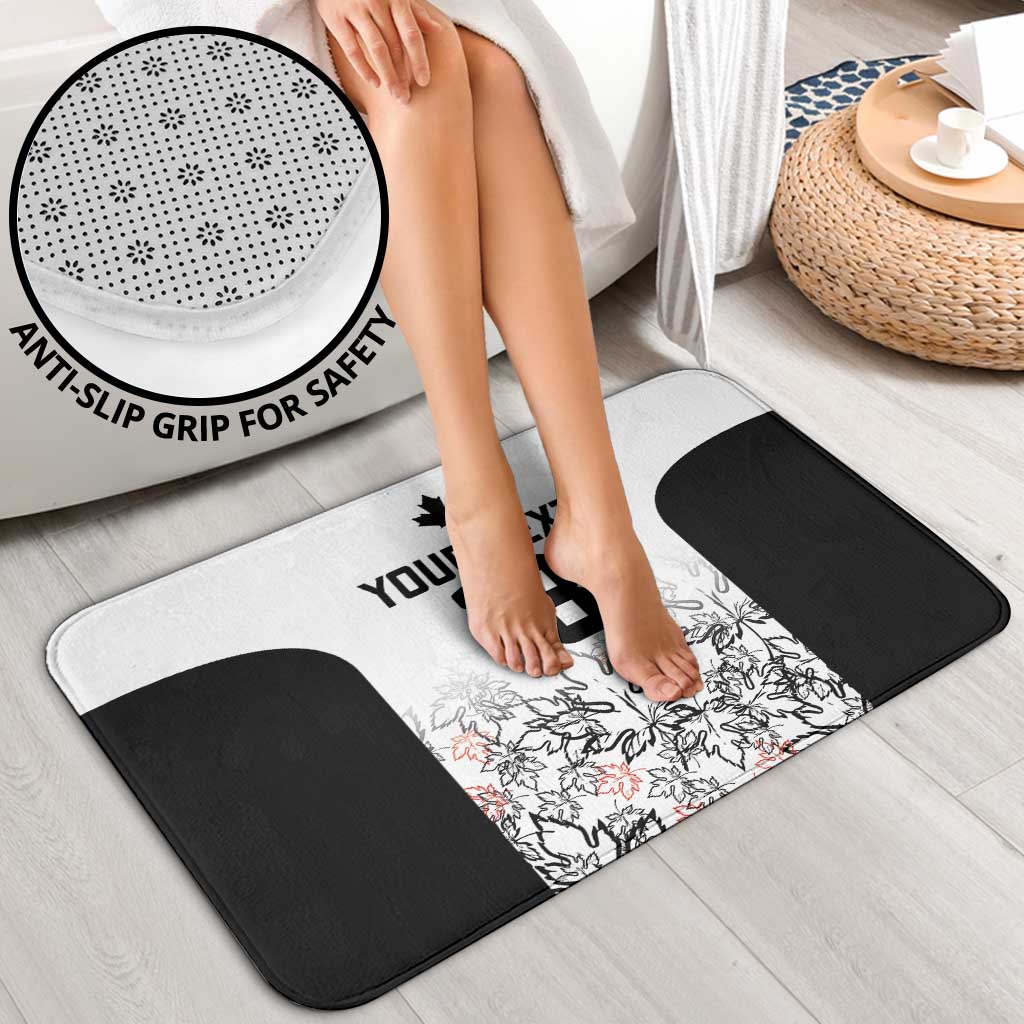 Canada Rugby Custom Bathroom Set Maple Leafs Go Champion - Wonder Print Shop