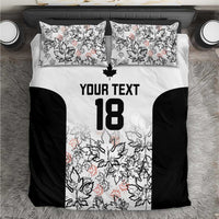 Canada Rugby Custom Bedding Set Maple Leafs Go Champion - Wonder Print Shop