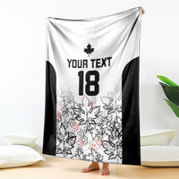 Canada Rugby Custom Blanket Maple Leafs Go Champion - Wonder Print Shop