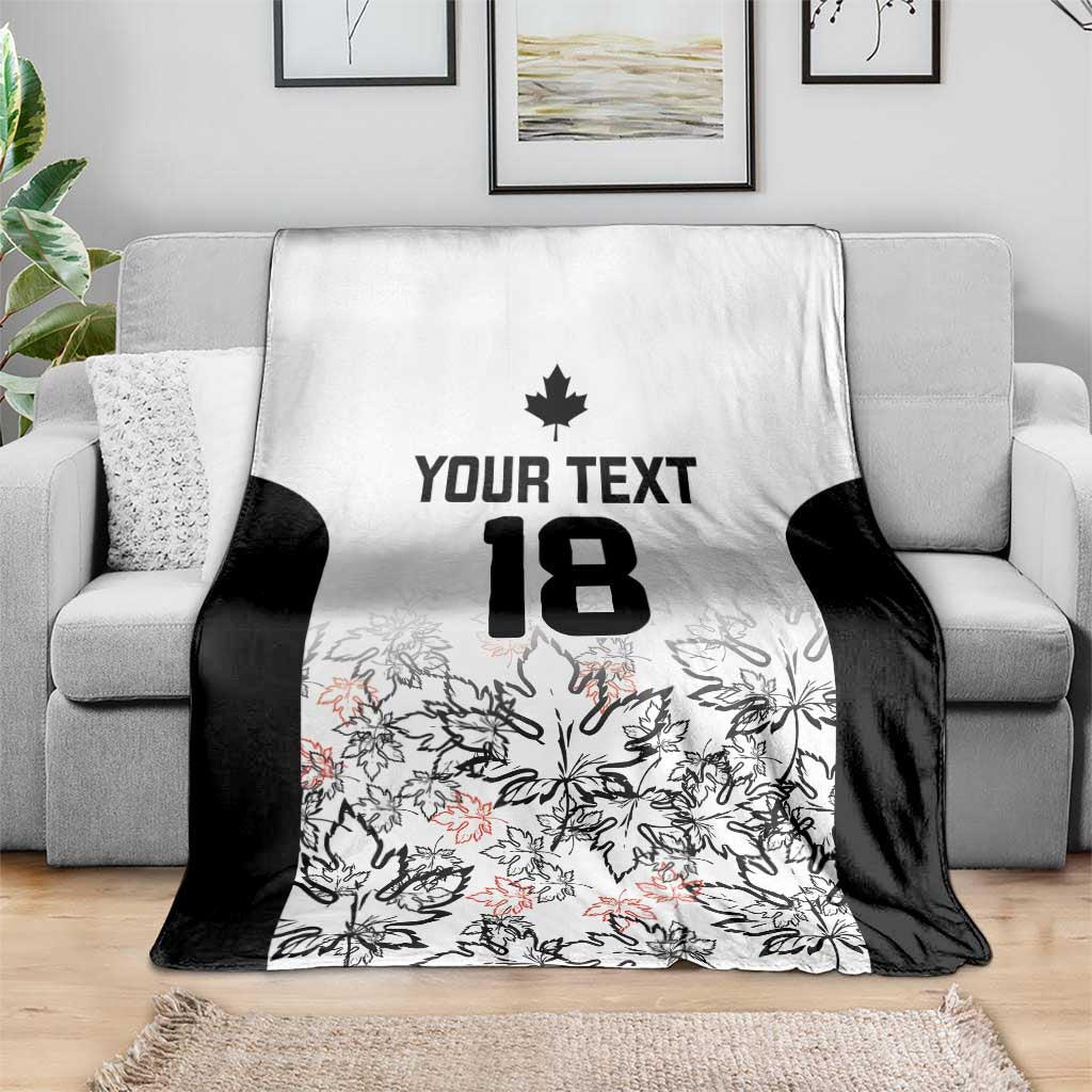 Canada Rugby Custom Blanket Maple Leafs Go Champion - Wonder Print Shop