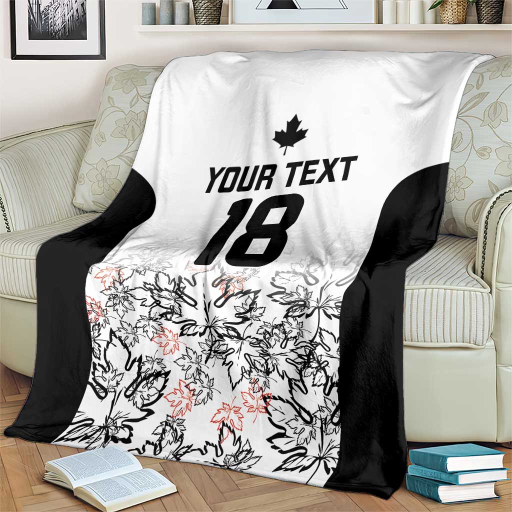 Canada Rugby Custom Blanket Maple Leafs Go Champion - Wonder Print Shop