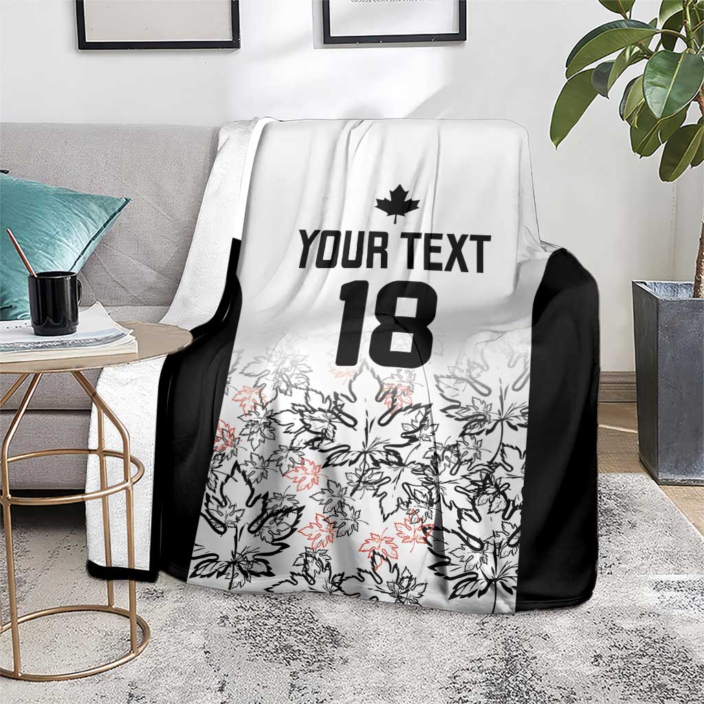 Canada Rugby Custom Blanket Maple Leafs Go Champion - Wonder Print Shop