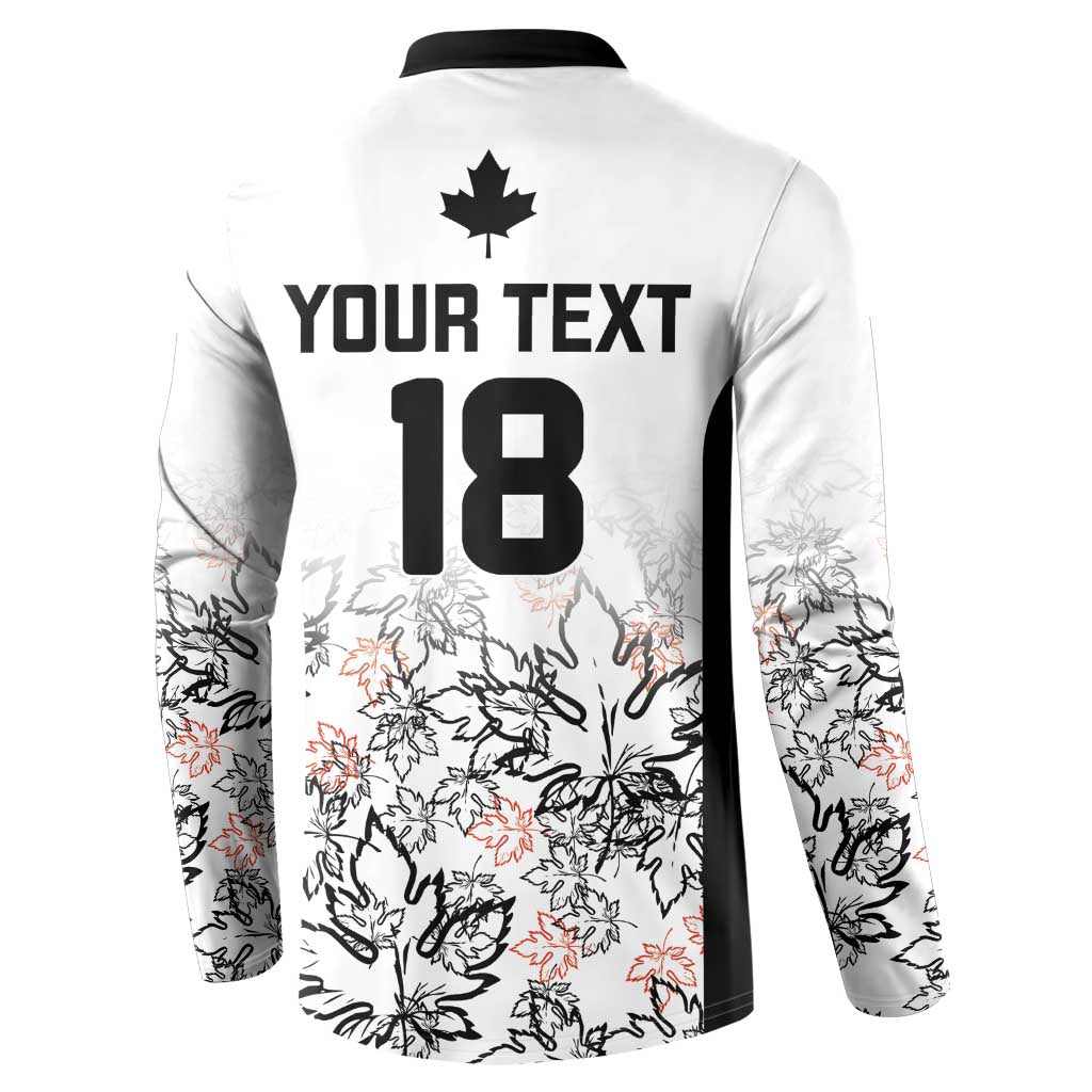 Canada Rugby Custom Button Sweatshirt Maple Leafs Go Champion - Wonder Print Shop