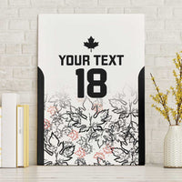 Canada Rugby Custom Canvas Wall Art Maple Leafs Go Champion - Wonder Print Shop