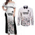 Canada Rugby Custom Couples Matching Off Shoulder Maxi Dress and Long Sleeve Button Shirt Maple Leafs Go Champion - Wonder Print Shop