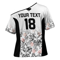 Canada Rugby Custom Cross Shoulder Shirt Maple Leafs Go Champion - Wonder Print Shop