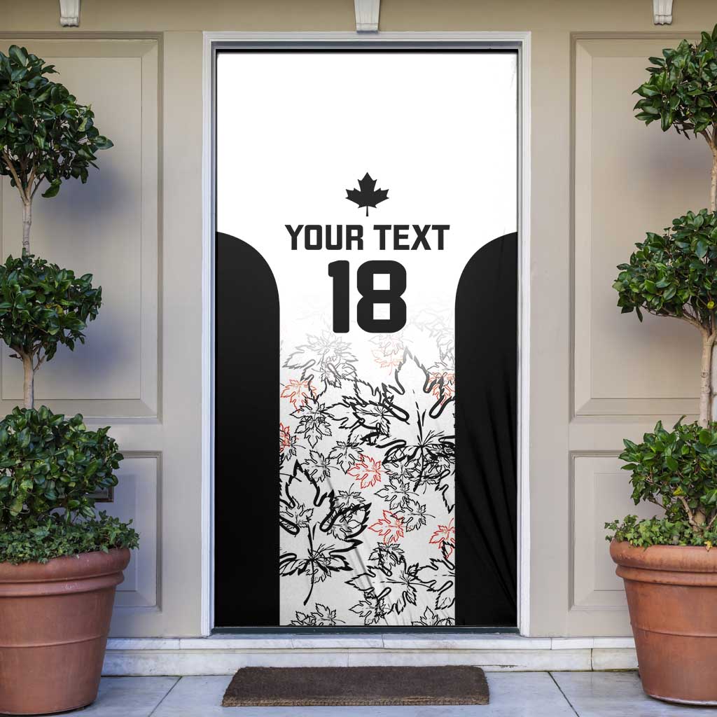 Canada Rugby Custom Door Cover Maple Leafs Go Champion - Wonder Print Shop