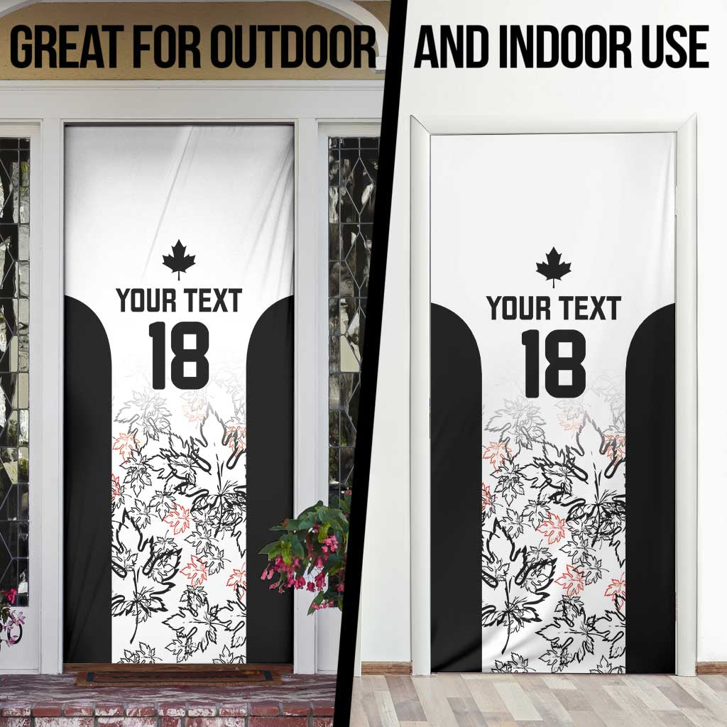 Canada Rugby Custom Door Cover Maple Leafs Go Champion - Wonder Print Shop