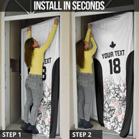 Canada Rugby Custom Door Cover Maple Leafs Go Champion - Wonder Print Shop
