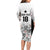 Canada Rugby Custom Family Matching Long Sleeve Bodycon Dress and Hawaiian Shirt Maple Leafs Go Champion - Wonder Print Shop
