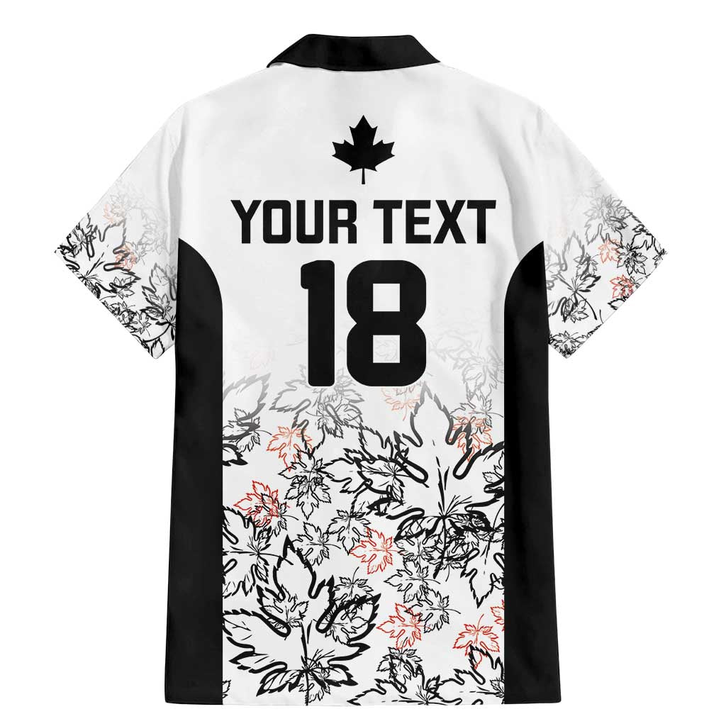 Canada Rugby Custom Family Matching Mermaid Dress and Hawaiian Shirt Maple Leafs Go Champion - Wonder Print Shop