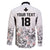 Canada Rugby Custom Family Matching Mermaid Dress and Hawaiian Shirt Maple Leafs Go Champion - Wonder Print Shop