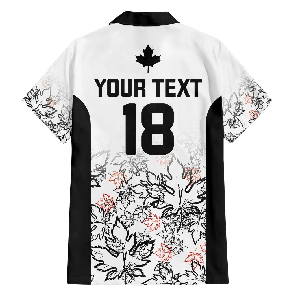 Canada Rugby Custom Family Matching Tank Maxi Dress and Hawaiian Shirt Maple Leafs Go Champion - Wonder Print Shop