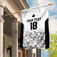 Canada Rugby Custom Garden Flag Maple Leafs Go Champion - Wonder Print Shop