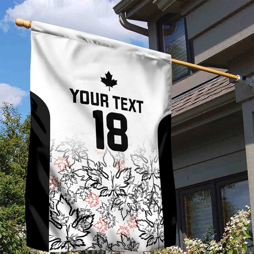 Canada Rugby Custom Garden Flag Maple Leafs Go Champion - Wonder Print Shop